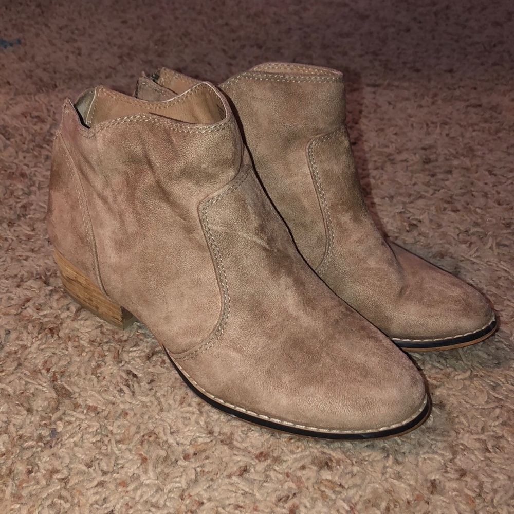 Madden Girl Suede Booties